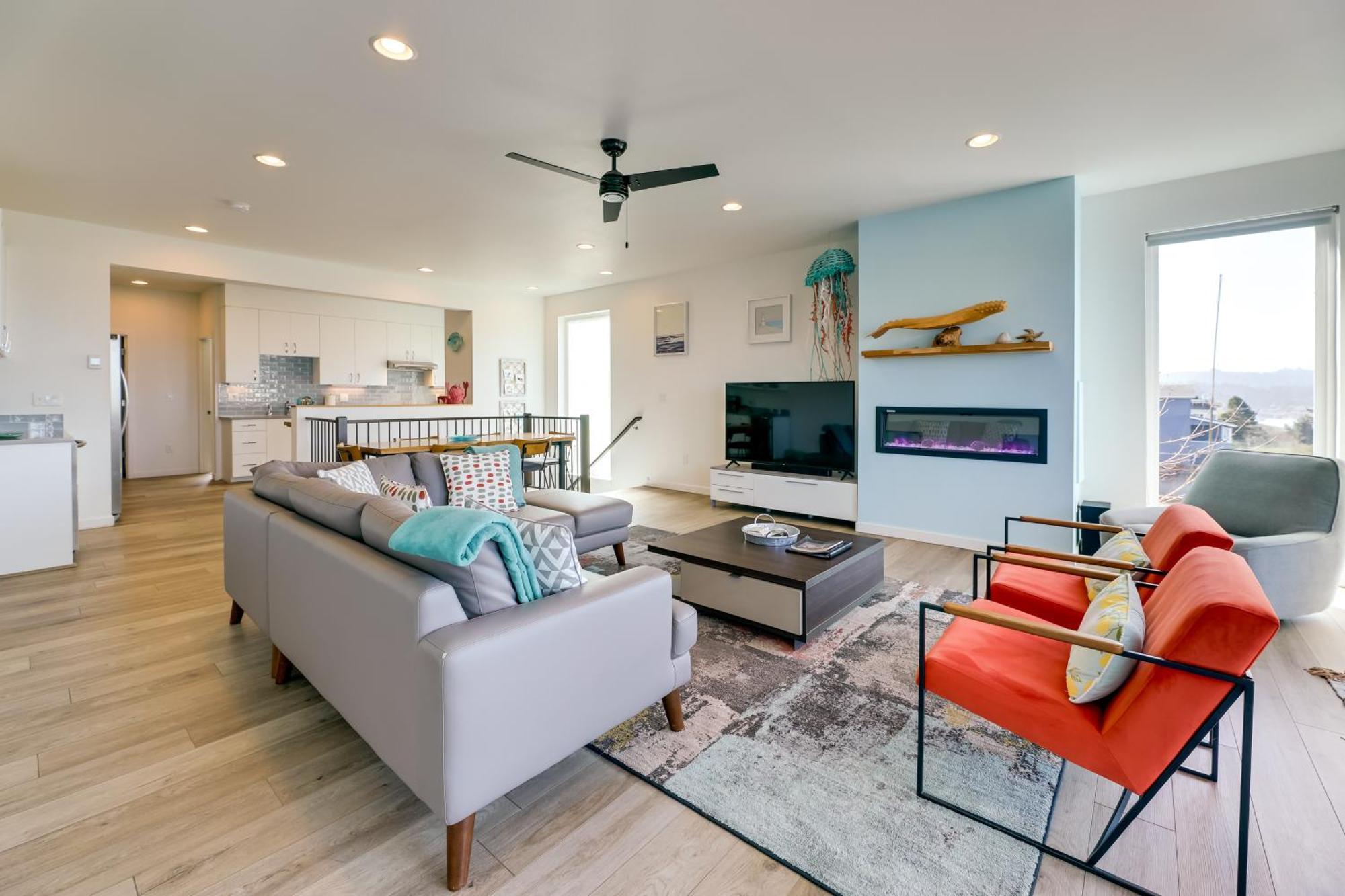 Scenic Depoe Bay Townhome With Deck Less Than 1 Mi To Parks! Zewnętrze zdjęcie